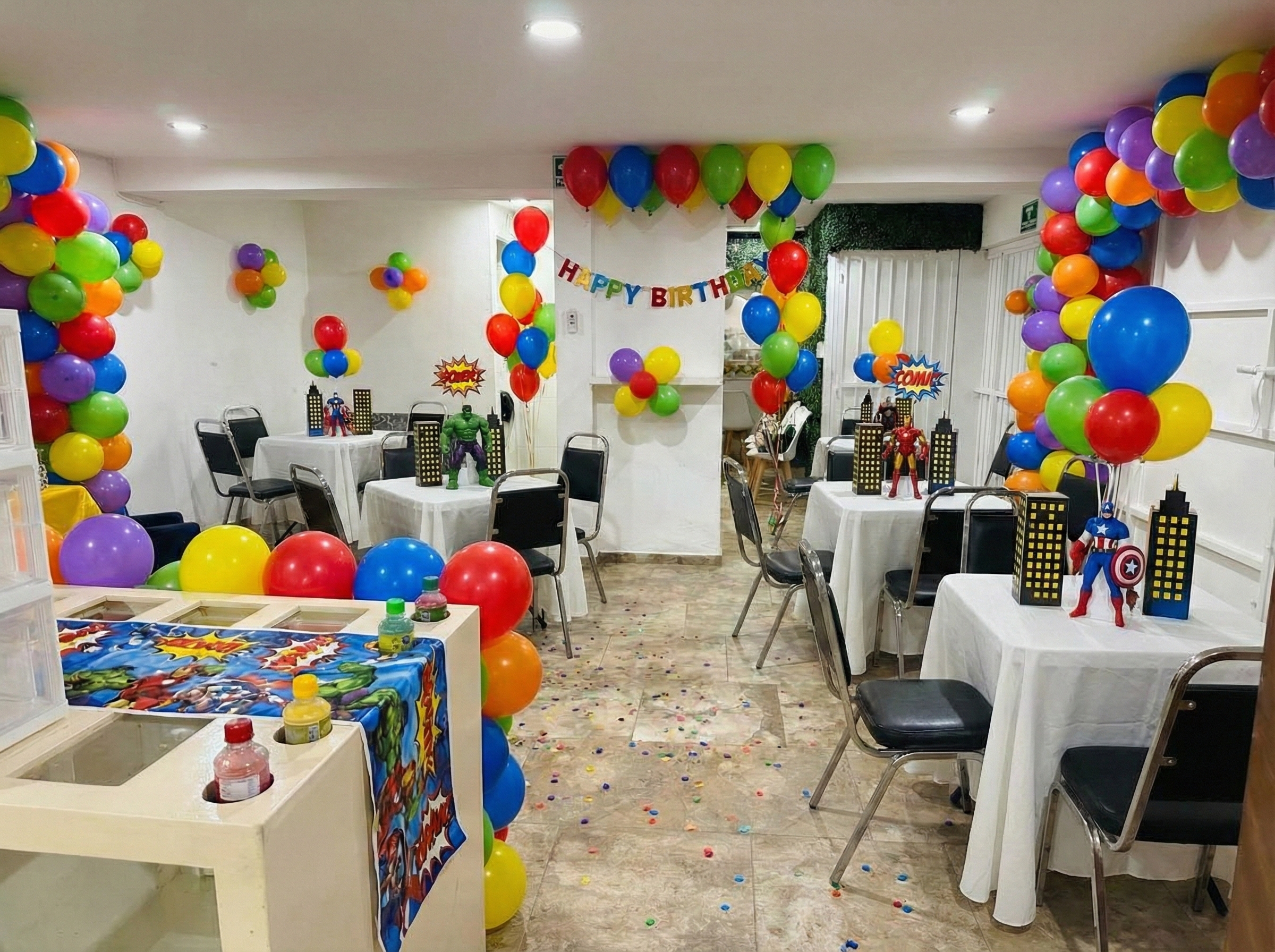 Instalaciones de Jumpys Elefant.